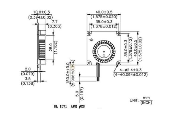 4010 blower fan teknik