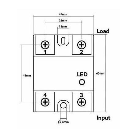 FOTEK SSR-40DA Solid State Röle