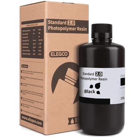 Elegoo Standart Reçine V2.0 Siyah - 1 Kg