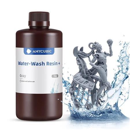 Anycubic Suda Yıkanabilir Reçine 1 Kg (Gri)