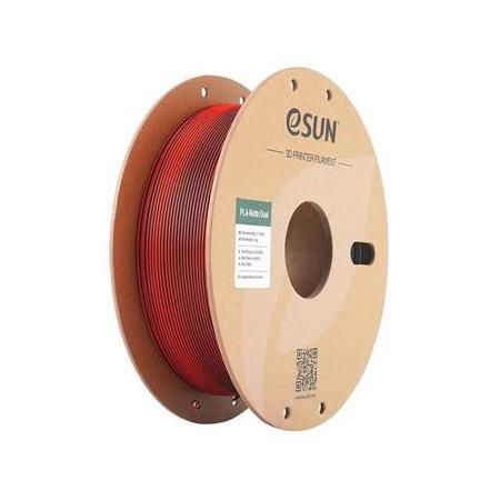 ESun PLA-Matte Filament (Red-Black)