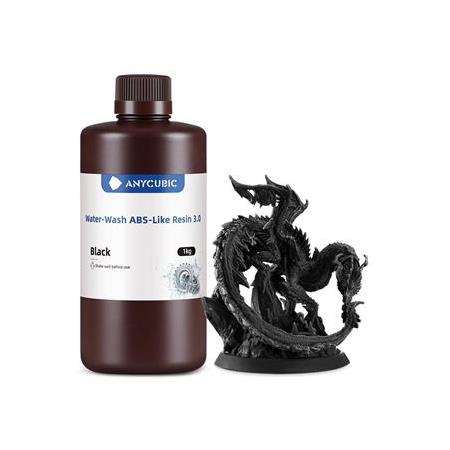 Anycubic Water Wash Abs Like 3.0 Reçine (Siyah)
