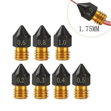 MK8 1.0mm Teflon Kaplı Nozzle