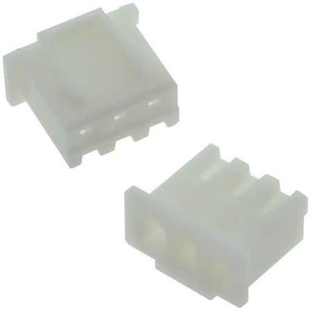 JST XH2.54 3 Pin Dişi Tunik Konnektör Set - 5 Adet