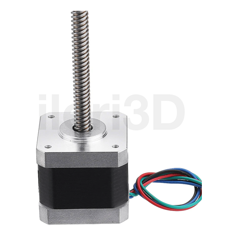 NEMA 17 Trapez Vidalı Step Motor