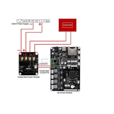 3D Yazıcı Isıtıcı Yatak Mosfet Modülü