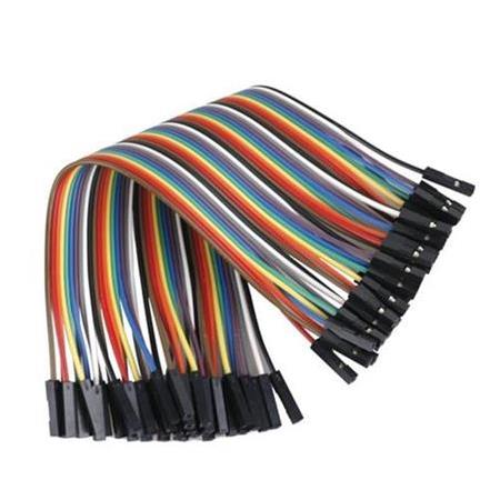 40 Pin Ayrılabilen Dişi-Dişi Jumper Kablo - 200mm