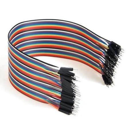 40 Pin Ayrılabilen Erkek-Erkek Jumper Kablo - 200mm