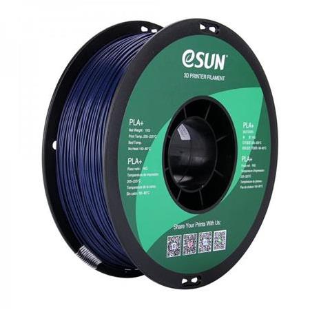 ESun 1.75 mm PLA+ Filament Dark Blue (Lacivert)